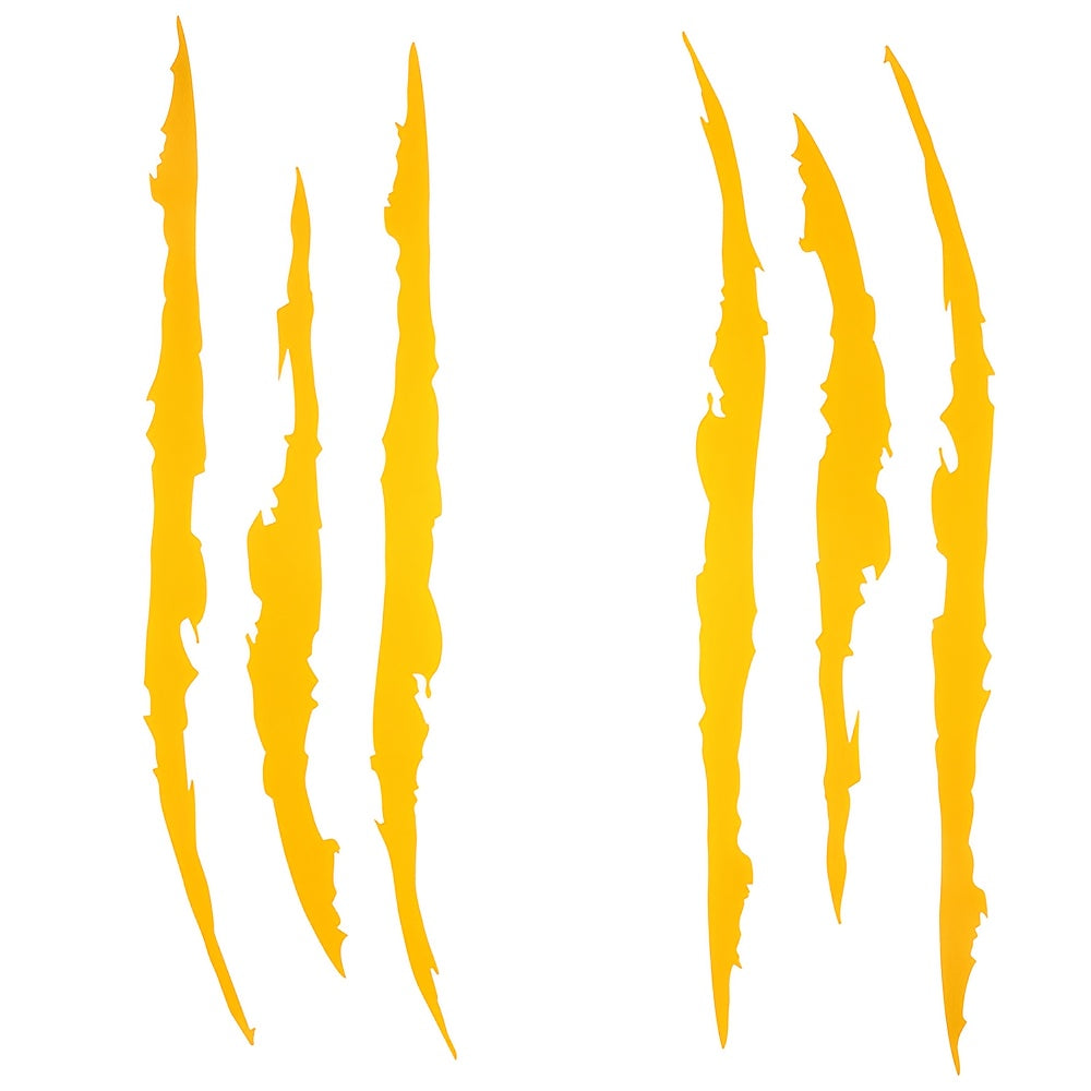 2 autocollants griffes pour phares