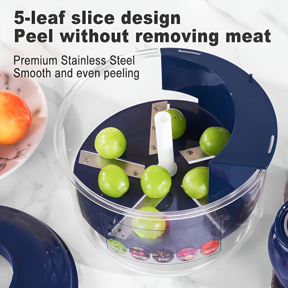 Éplucheur électrique polyvalent conçu pour simplifier la préparation culinaire