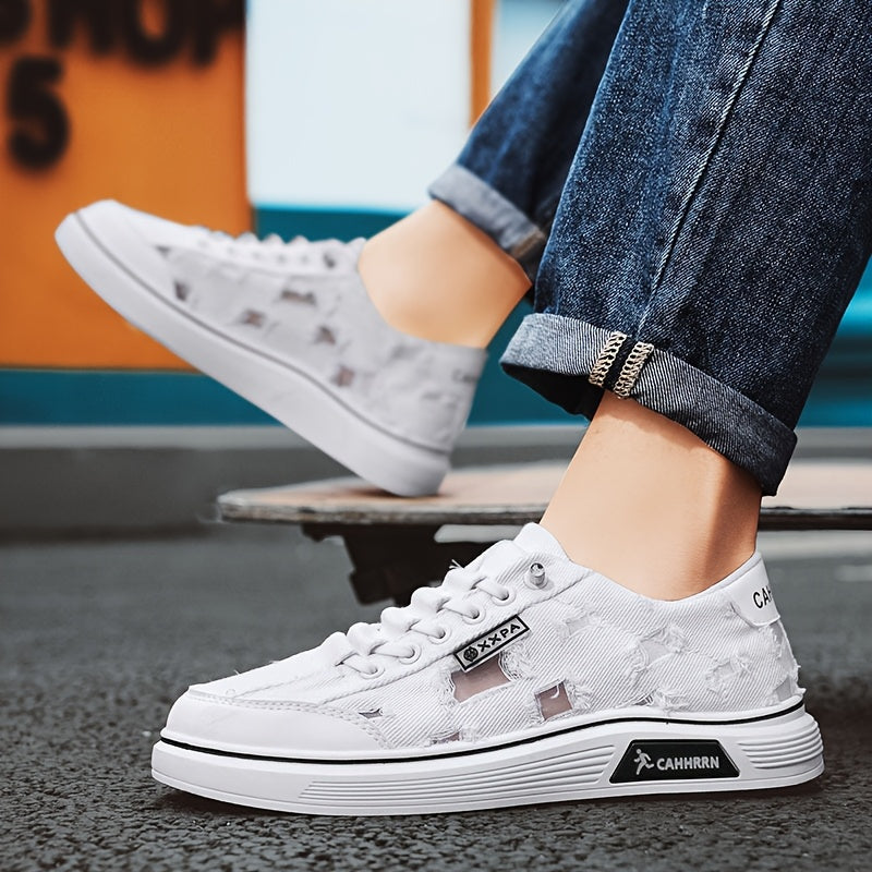 Baskets en toile respirante pour homme