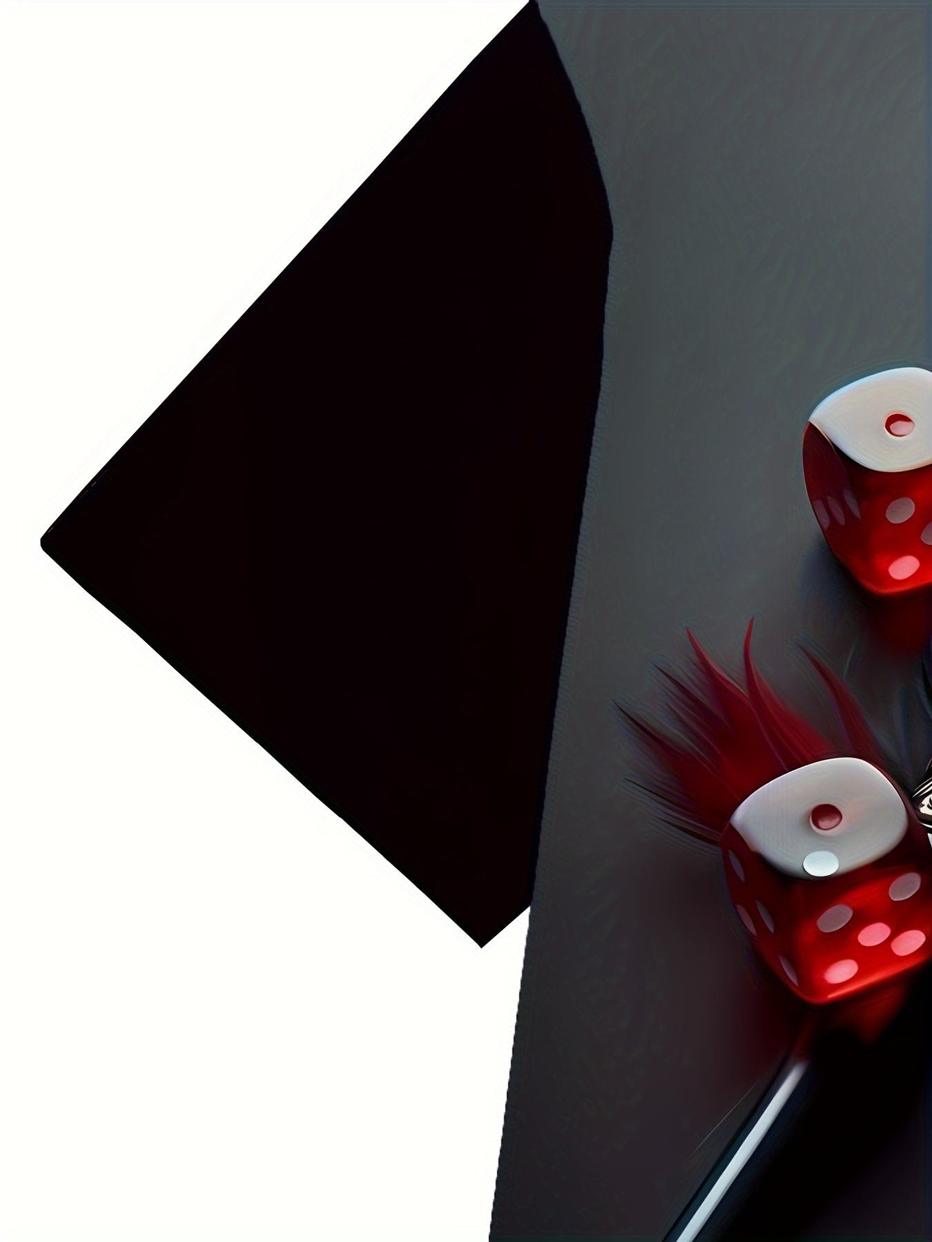 T-shirt graphique homme As de Pique imprimé en 3D