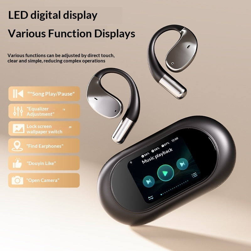 Écouteurs sans fil Bluetooth compatibles avec les cartes MP3
