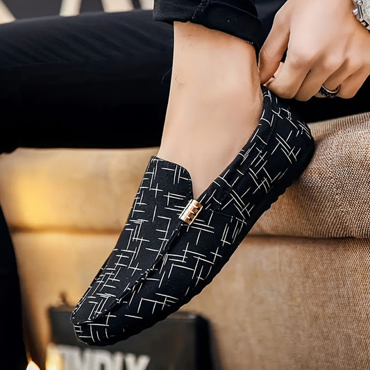 Mocassins légers à enfiler pour hommes grandes tailles, confortables, antidérapants