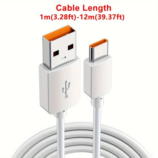 Câble USB Type-C extra long pour recharge rapide