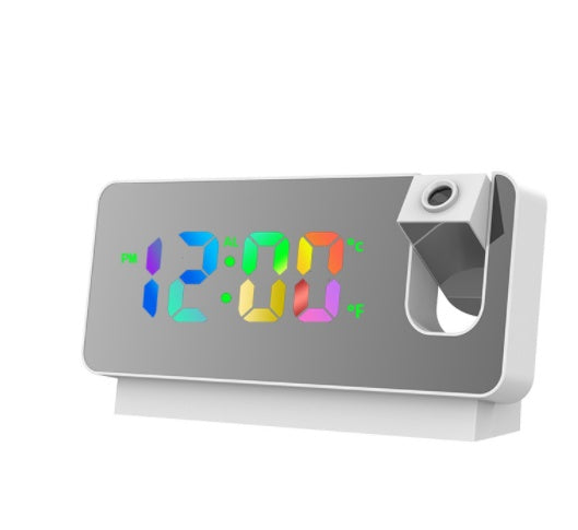Nouveau réveil à projection 3D avec affichage miroir LED - Topdecheztop.fr