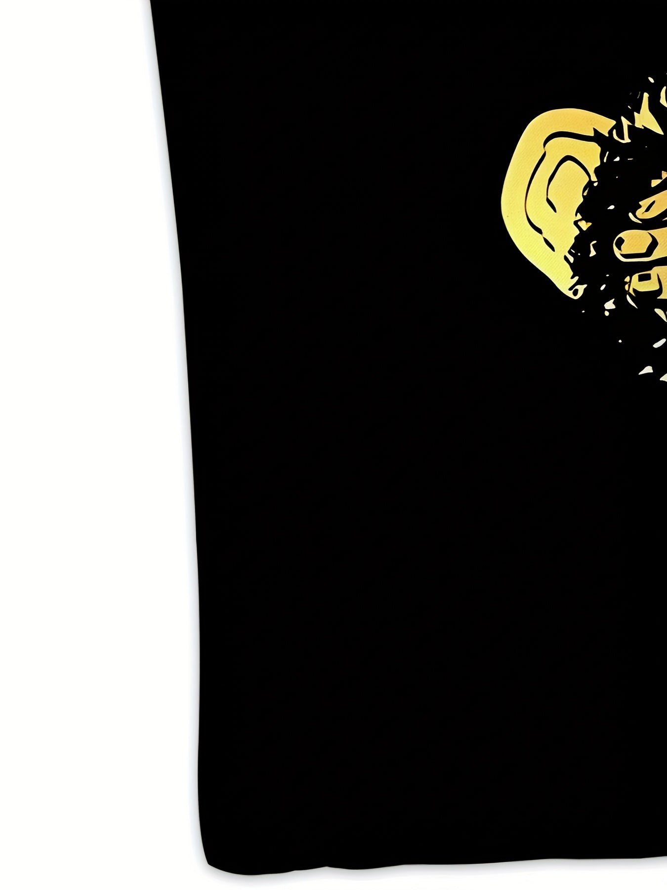 T-shirt homme fantaisie à imprimé 3D