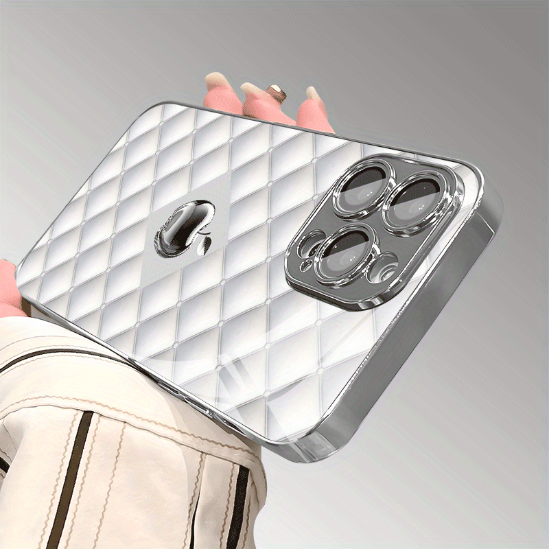 Coque de protection en verre trempé galvanisé avec motif imprimé, IPHONE - Topdecheztop.fr