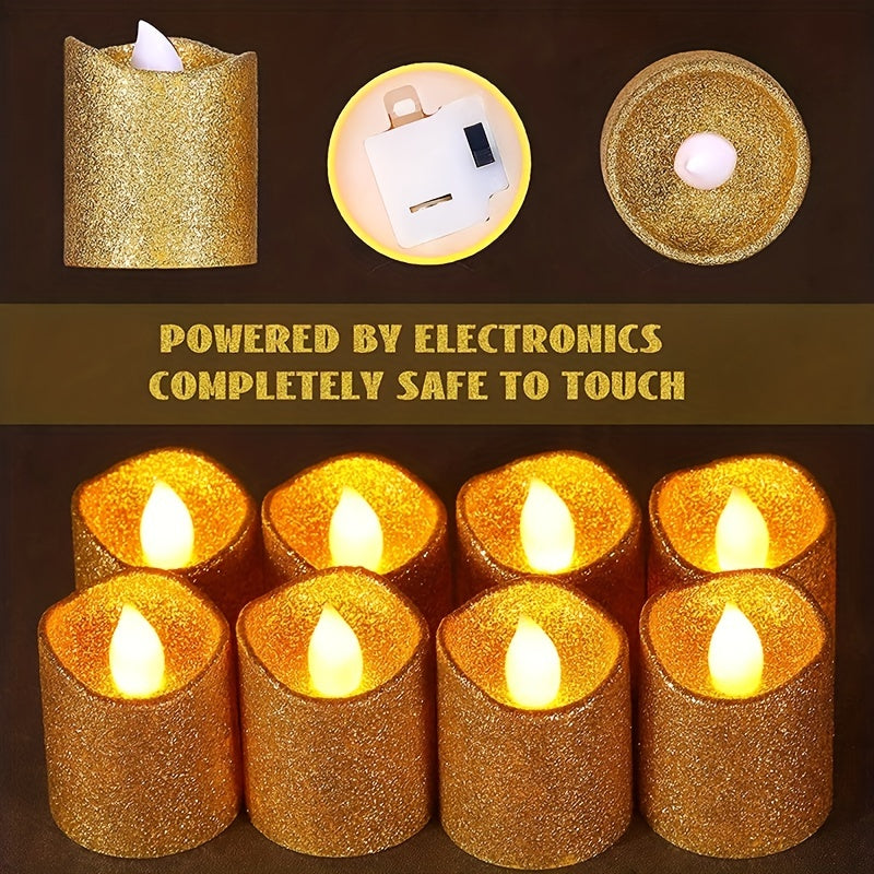 Lot de 6 bougies LED - Topdecheztop.fr