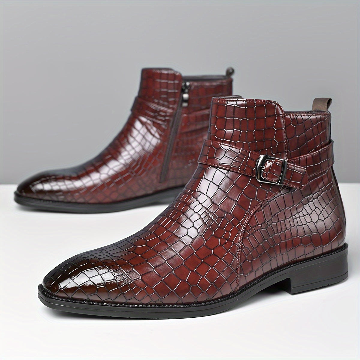 Bottines Chelsea vintage élégantes pour homme - Confortables