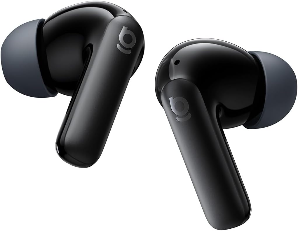 Baseus EP10 NC Écouteurs Bluetooth sans Fil, Ecouteurs sans Fil avec Réduction de Bruit Actif à -43dB, 24 Modes EQ, Conducteurs 12mm, SuperBass, 4-Mic AI pour Appels Clairs, IP55, 41H, Bluetooth 6.0