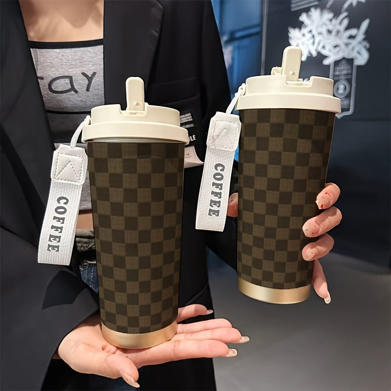 Mug de voyage isotherme en acier inoxydable de 532 m