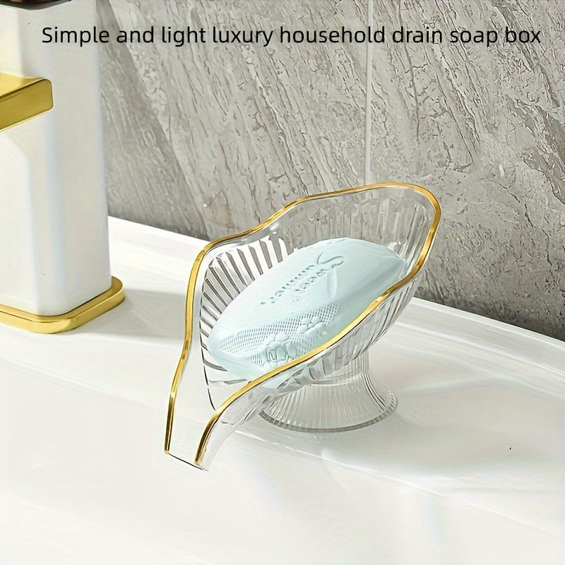 1 porte-savon créatif en plastique avec drainage automatique - Topdecheztop.fr