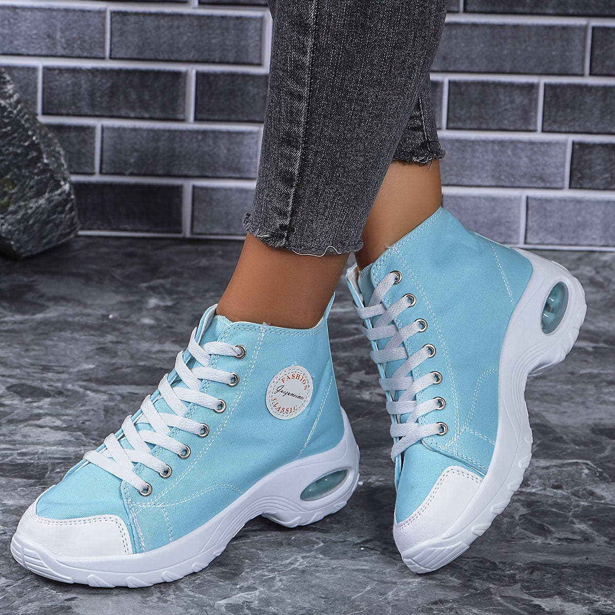 Chaussures femme avec  coussin d'air