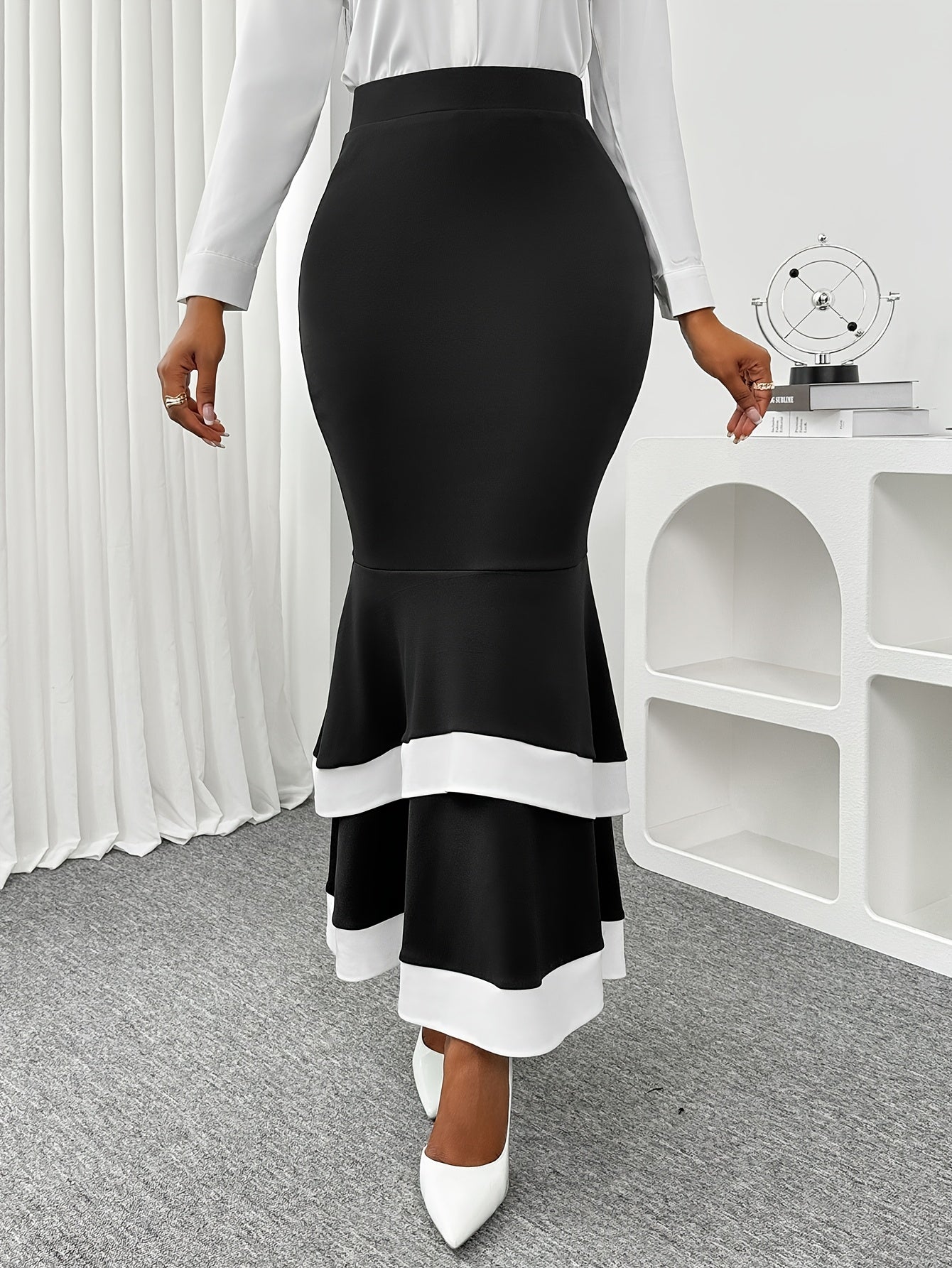 Jupe sirène élégante pour femme