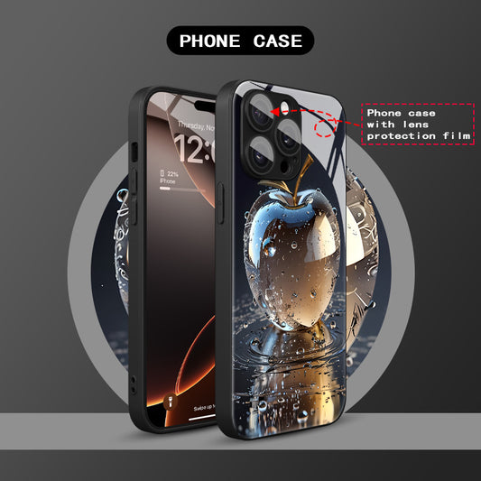 Étui de téléphone en verre trempé Apple - Topdecheztop.fr