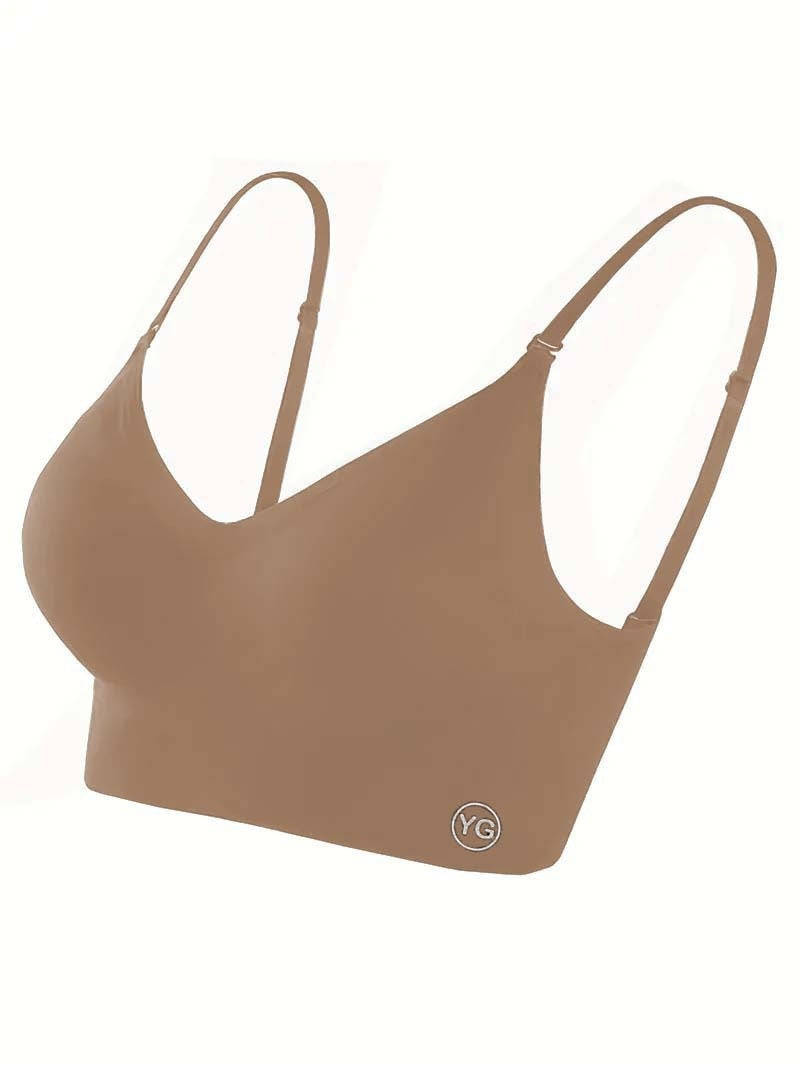 Soutien-gorge push-up dos nu en forme de U pour femme, avec bretelles et coussinets, idéal pour les petites poitrines.