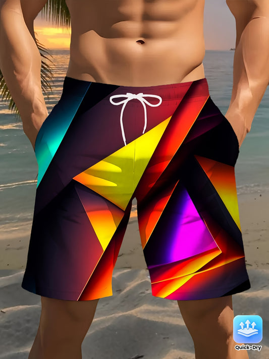 Short de plage homme à séchage rapide