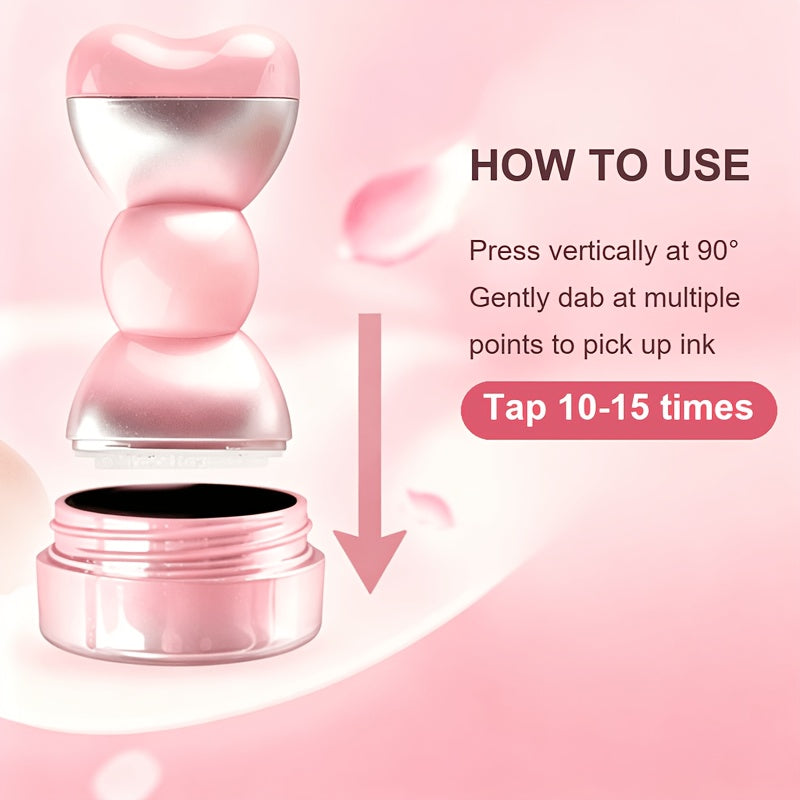 Tampon Double Cône pour Cils Inférieurs Papillon - Noir | Marron, Contouring Précis et Durable, Waterproof et Résistant à la Transpiration. Stylo Tampon Double Cône pour Eyeliner, Aspect Dégradé H-Bow, Film à Séchage Rapide, Effet de Cosmétique Longue Durée