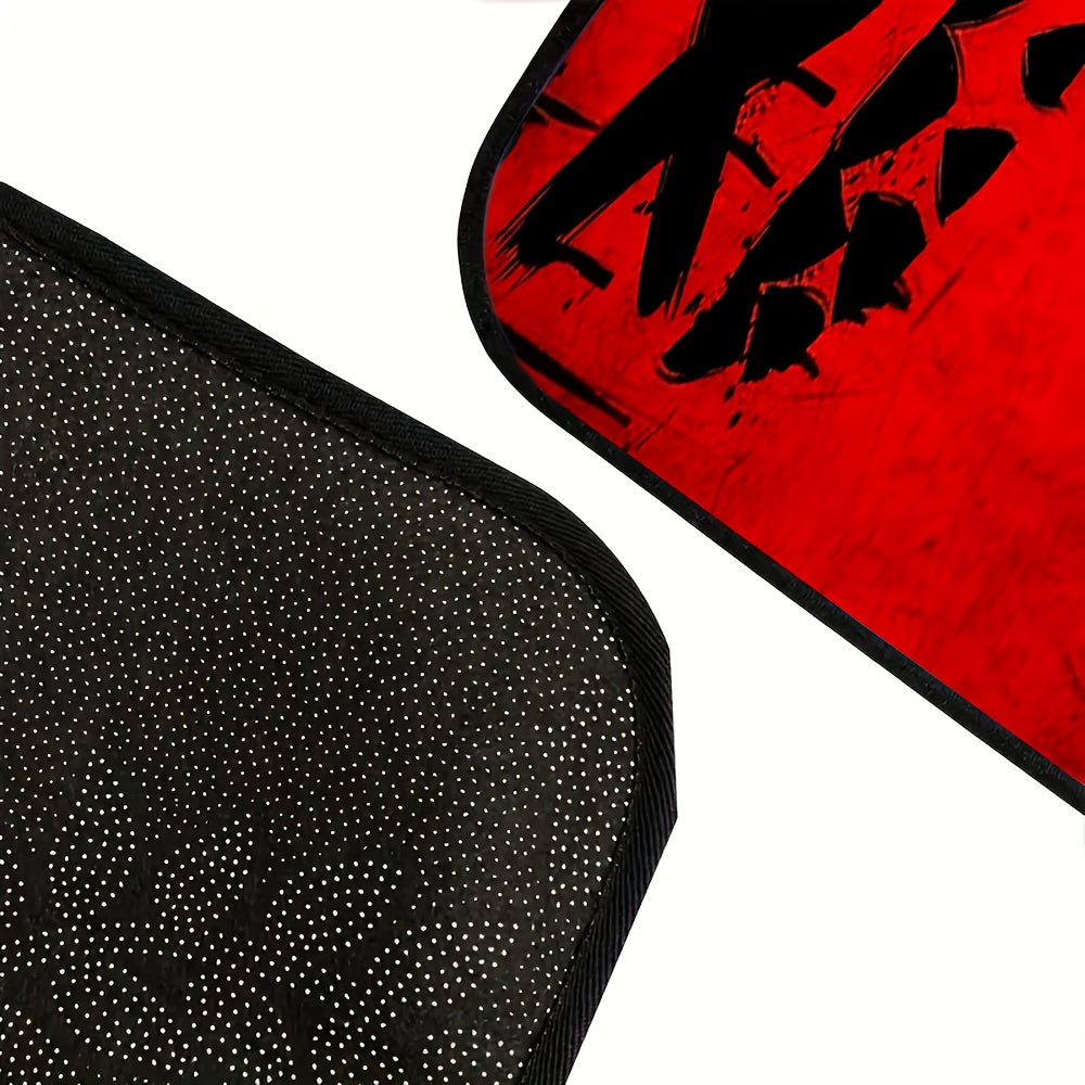 Ensemble de  4 tapis de sol de voiture à motifs de fantômes