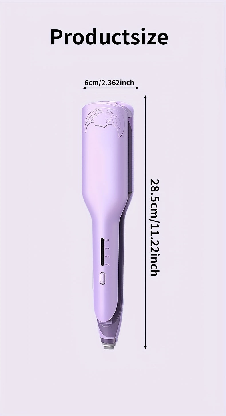 Fer à friser et à onduler, fer à friser avec embouts gaufrés