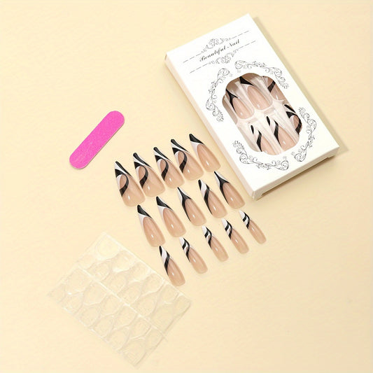 Lot de 24 faux ongles - Topdecheztop.fr