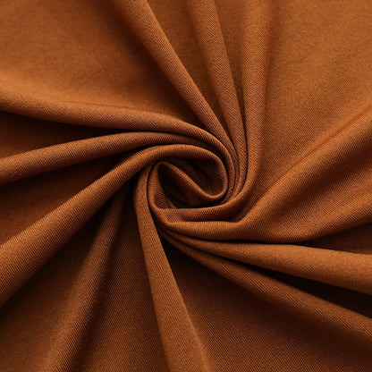 Couverture de Table élastique en Polyester MARRON CLAIR