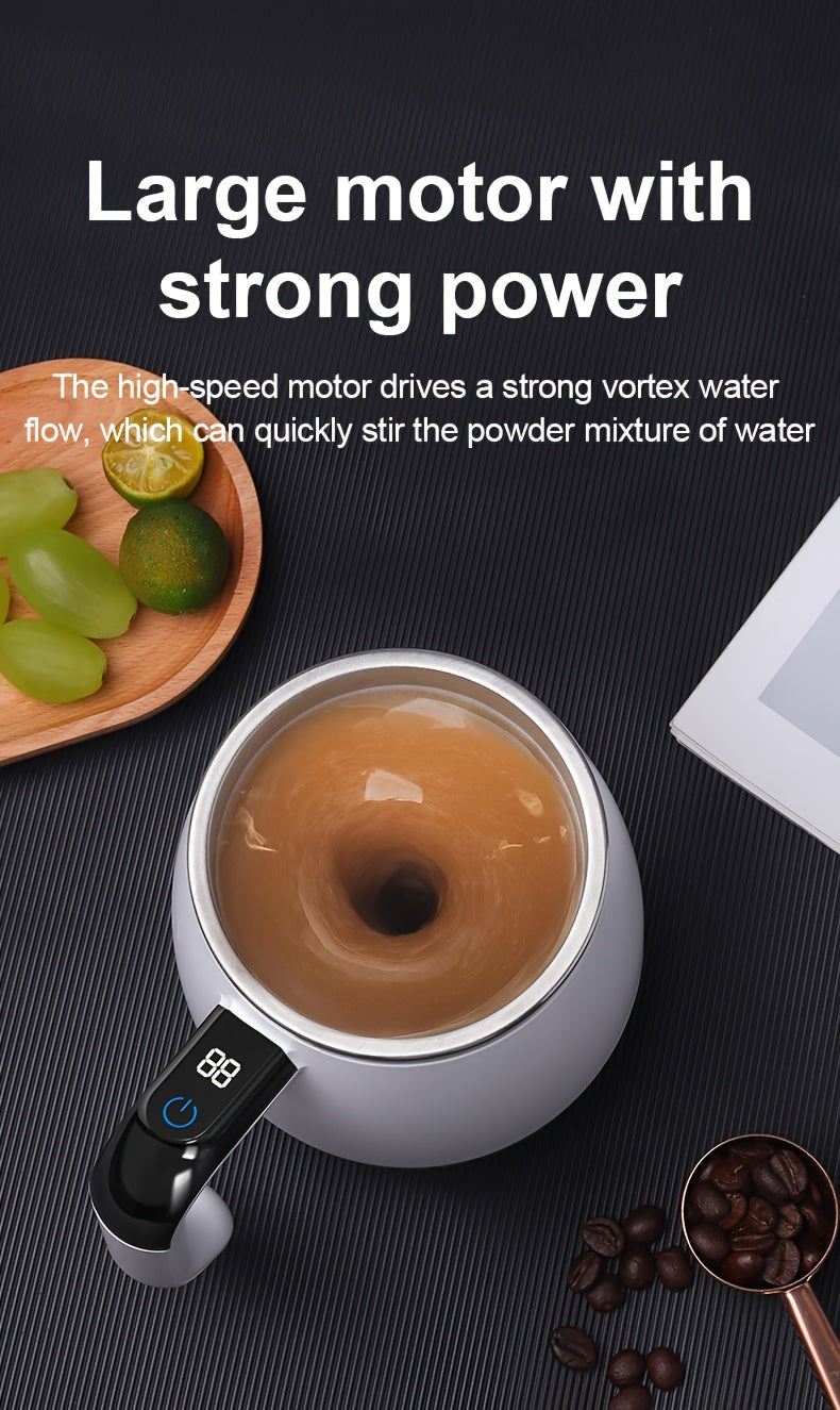 Tasse à mélanger entièrement automatique avec mesure intelligente de la température, en acier inoxydable 316