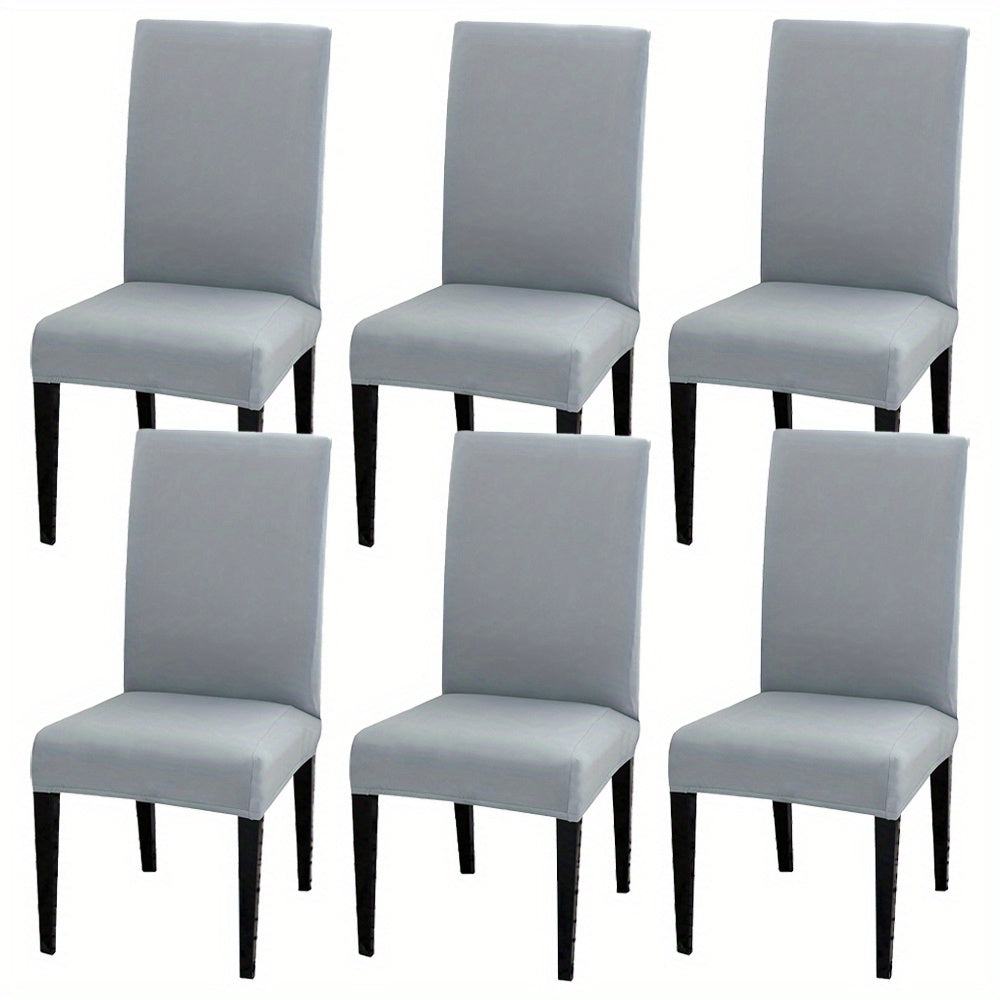 Housses de chaise extensibles en tissu fibreux, style classique - Topdecheztop.fr