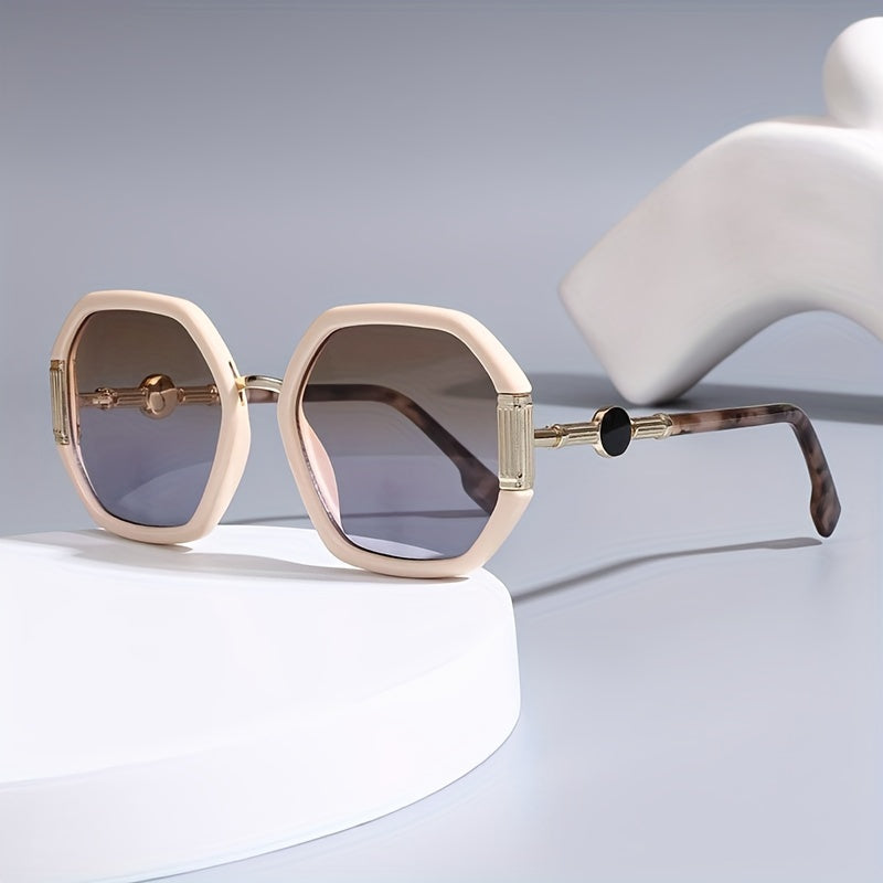 Lunettes de soleil rétro polygonales - Topdecheztop.fr
