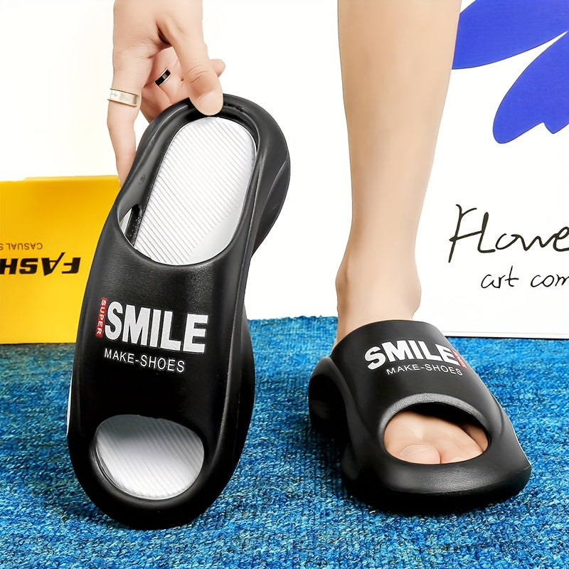 Pantoufles  à bout ouvert, respirantes et tendance