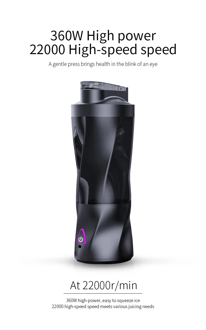 Mixeur multifonction rechargeable USB 700 ml