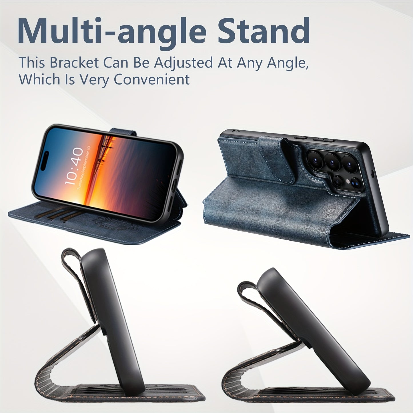 Étui de téléphone SUTENI compatible avec la recharge sans fil 2 en 1, SAMSUNG