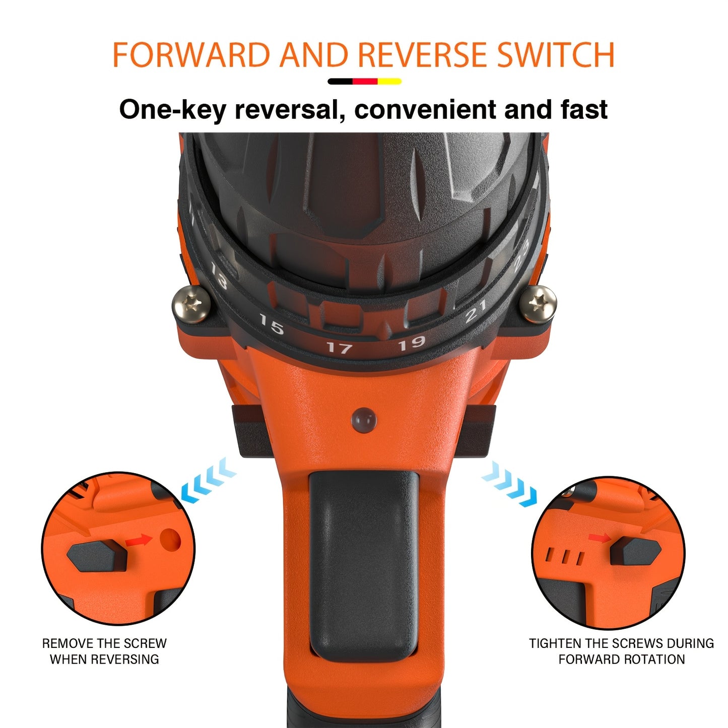 Perceuse-visseuse sans fil 21 V