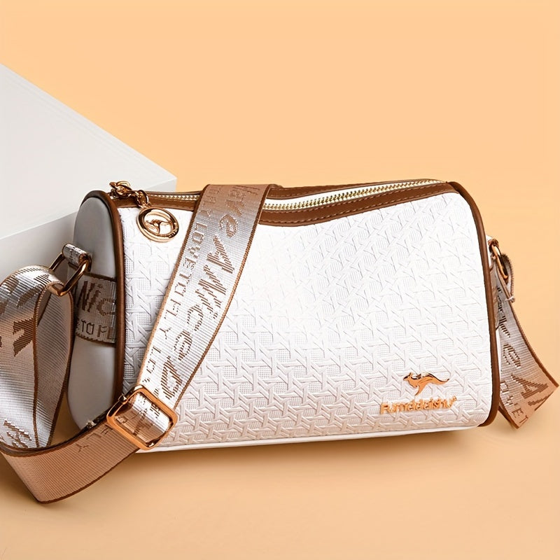 Sac bandoulière cylindrique tendance