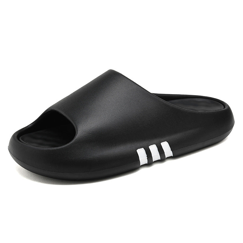 Déodorant d'intérieur, tongs de loisirs à semelle épaisse résistantes à l'usure, chaussures de plage pour hommes