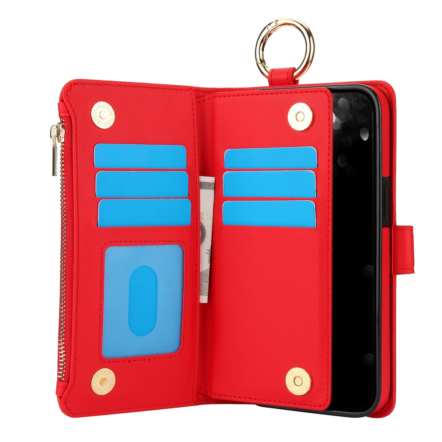 Étui portefeuille bandoulière pour Samsung Galaxy