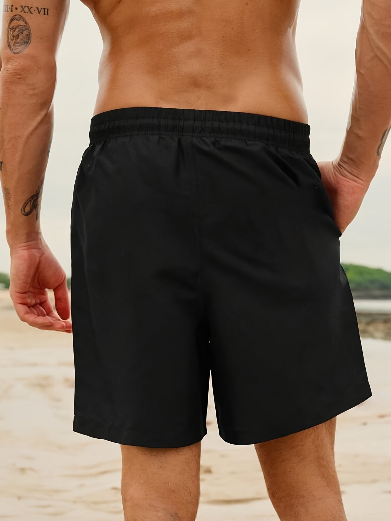 Short de plage pour homme imprimé en 3D