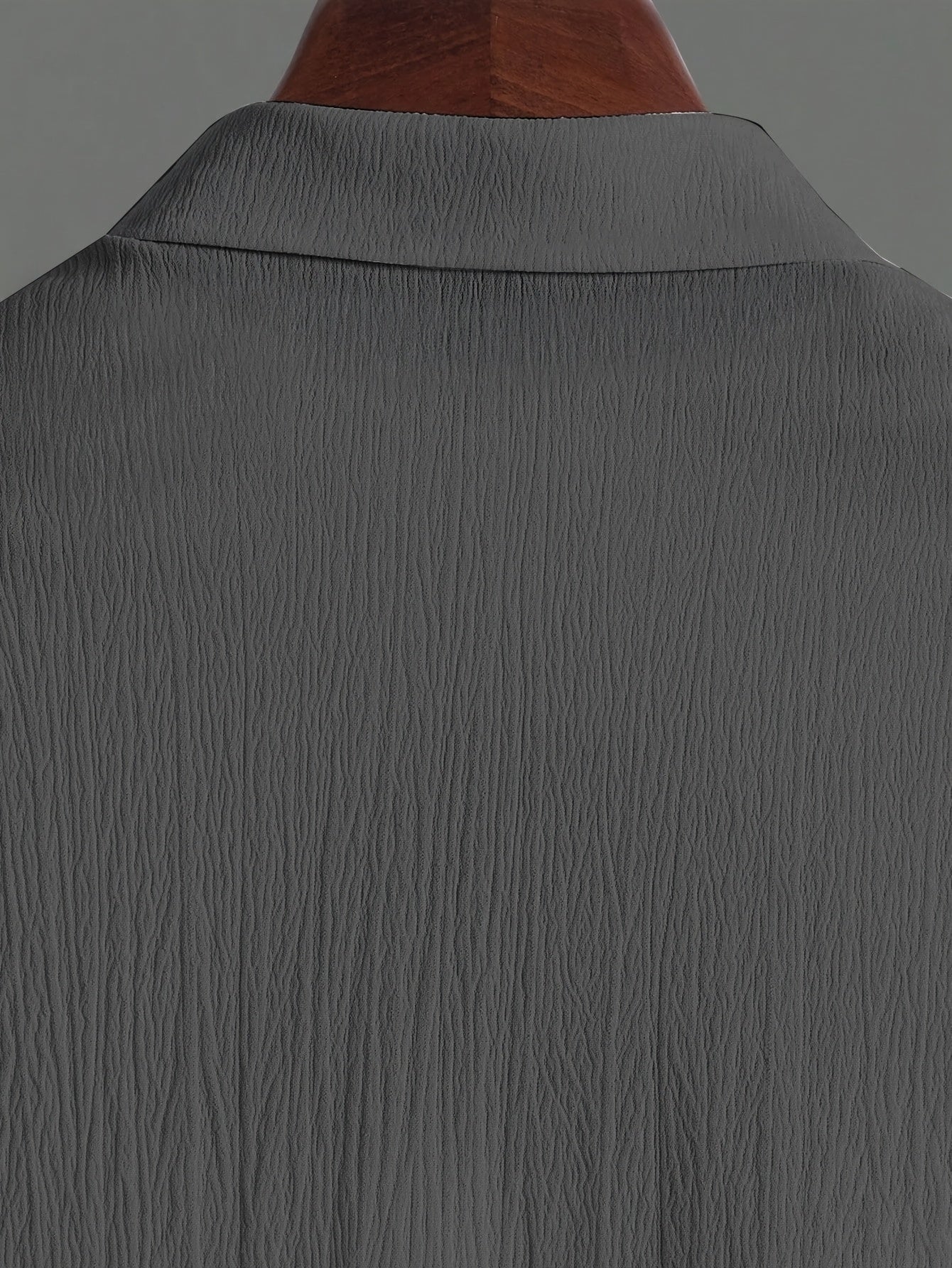 Ensemble chemise en maille pour homme, grandes tailles