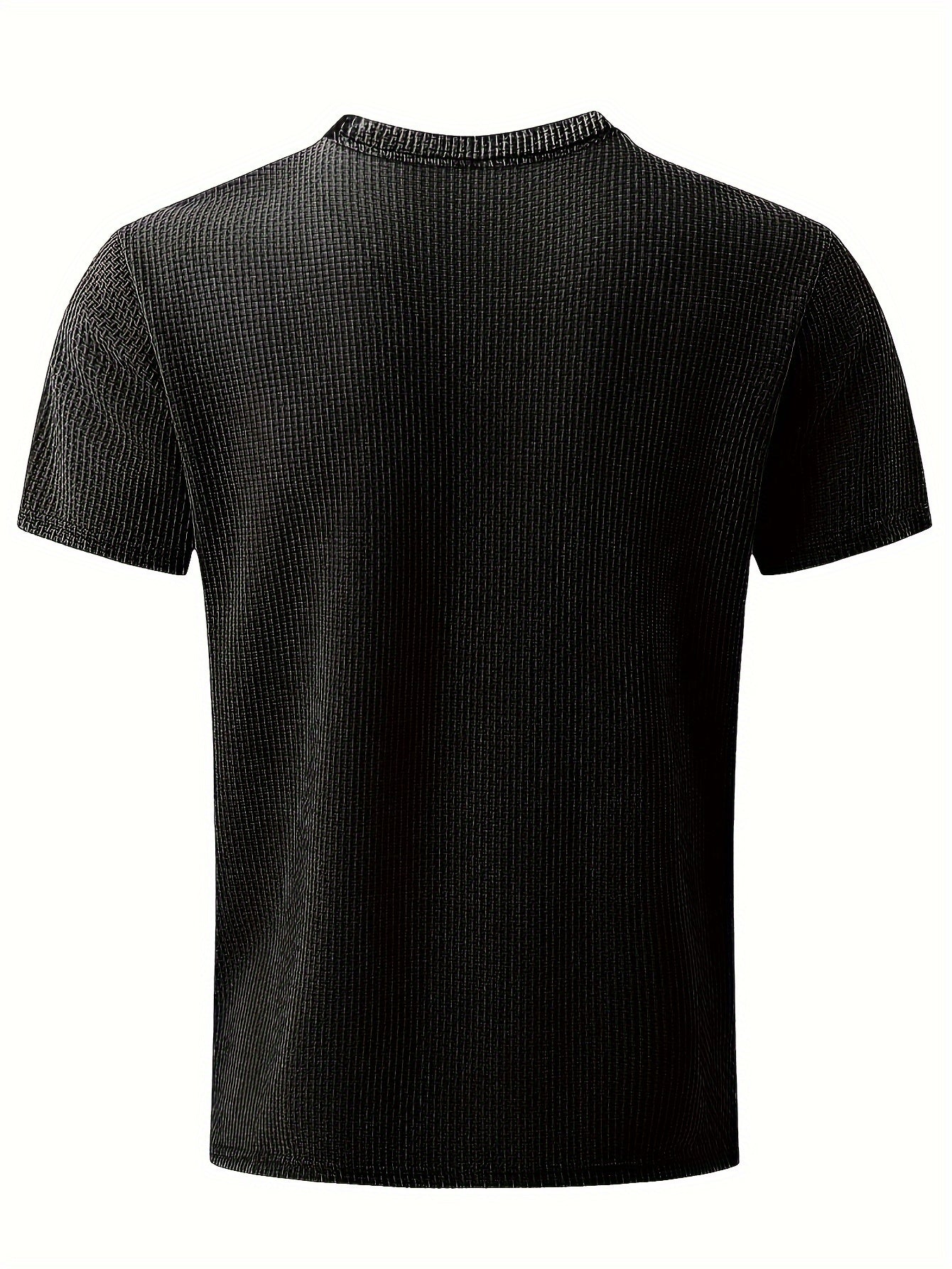 T-shirt à manches courtes et col ras du cou pour homme - Topdecheztop.fr