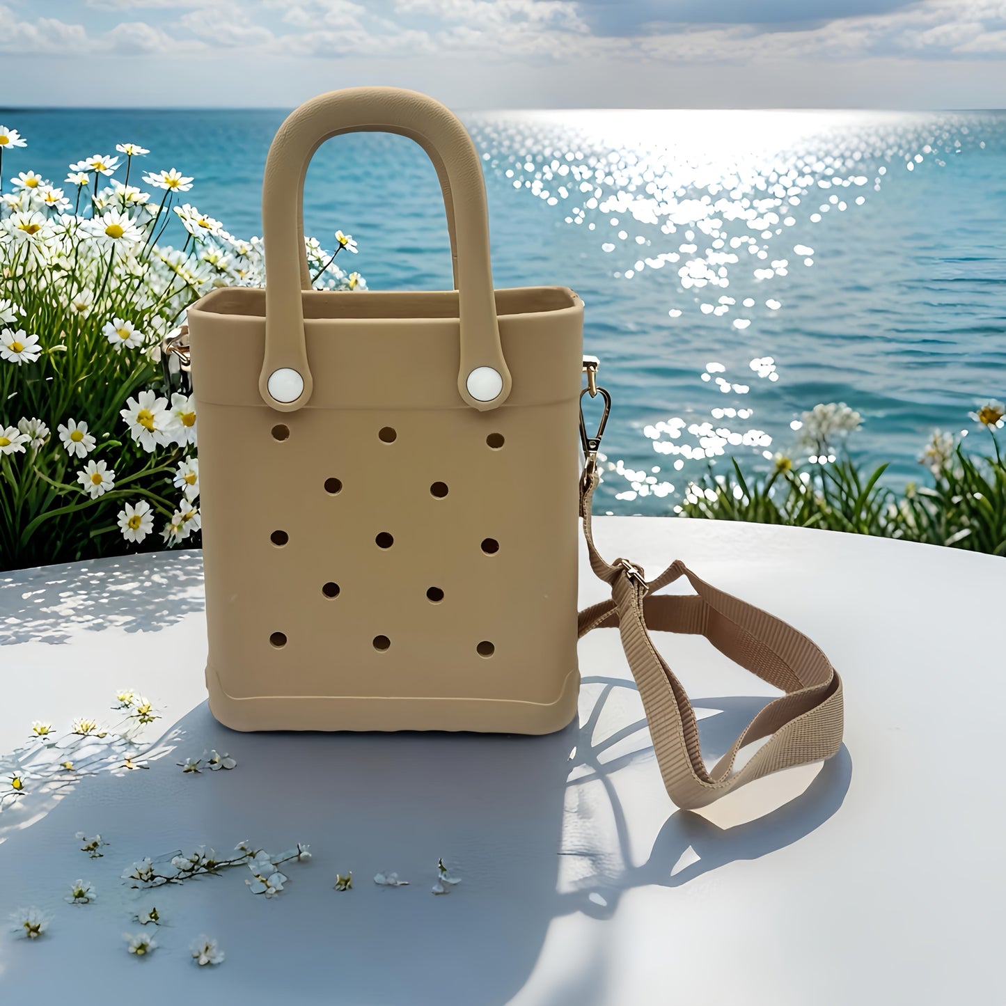 Mini sac de plage en EVA pour femme