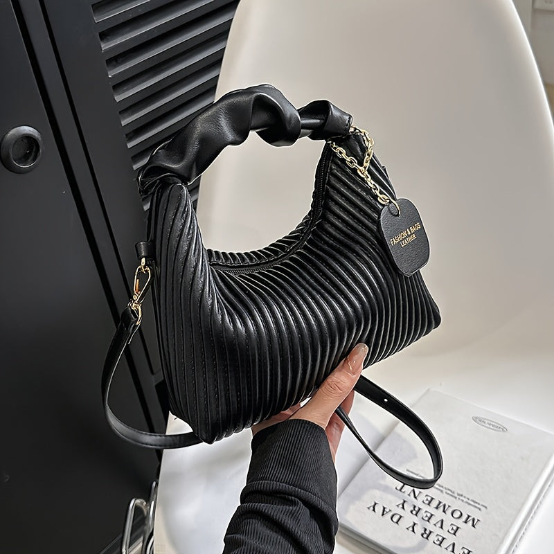 Pochette de soirée plissée tendance pour femme - Topdecheztop.fr