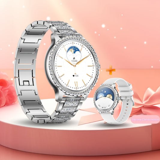 Montre connectée LIGE pour femme avec appels sans fil, écran de 1,32 pouce