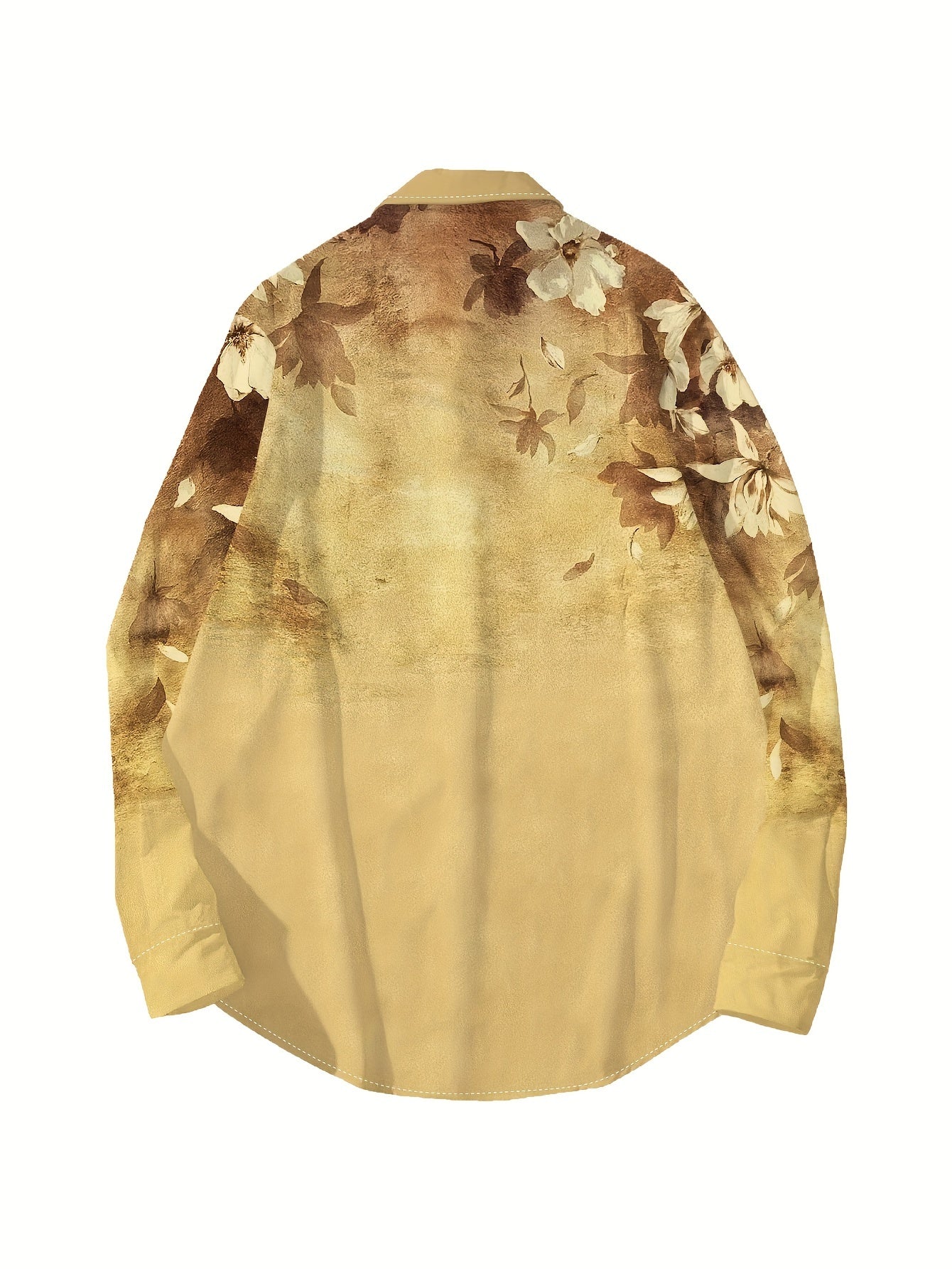 Chemise homme tendance imprimée en 3D