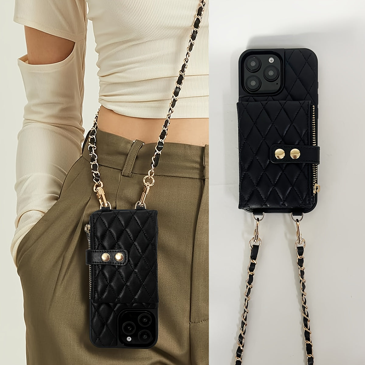 Étui de téléphone - 1 pièce, grande capacité, petit format, IPHONE