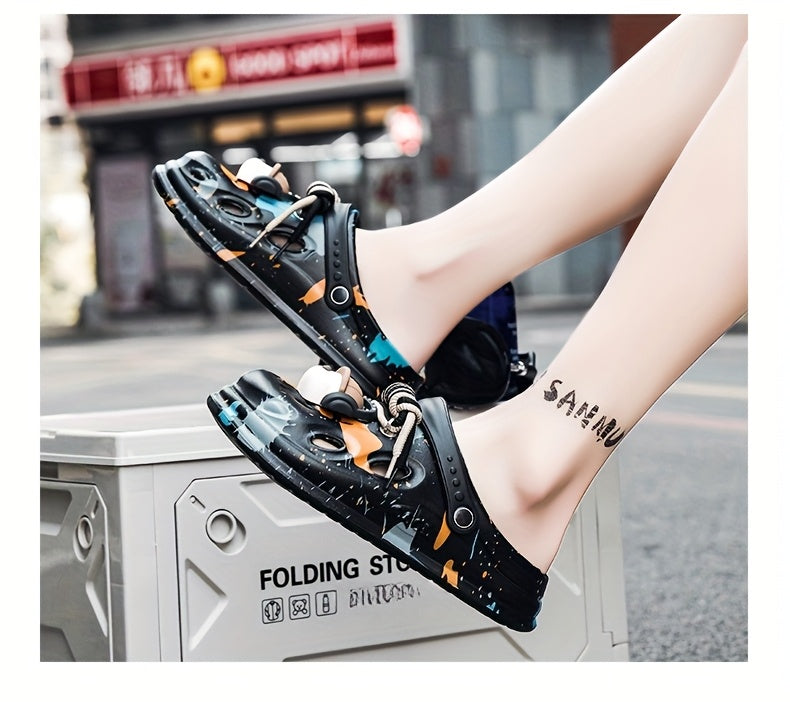 Sabots pour hommes/femmes à semelles épaisses , doux et confortables pour les loisirs de plein air, antidérapants et durables.