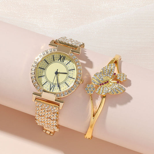 Montre en alliage pour femme