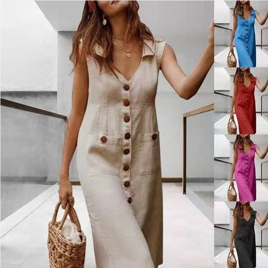 Robe à simple boutonnage - Topdecheztop.fr