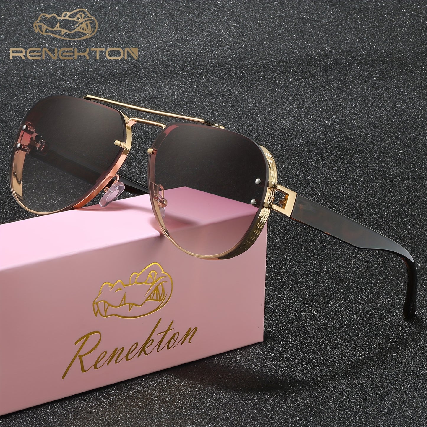 Lunettes tendance en métal Renekton pour femmes - Topdecheztop.fr