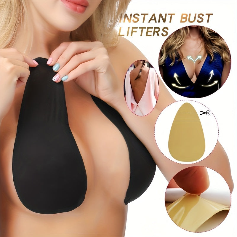 Soutien-gorge invisible réutilisable à coller