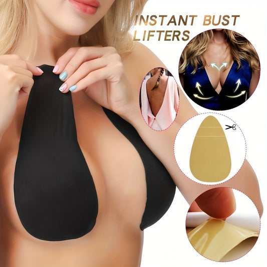 Soutien-gorge invisible réutilisable à coller