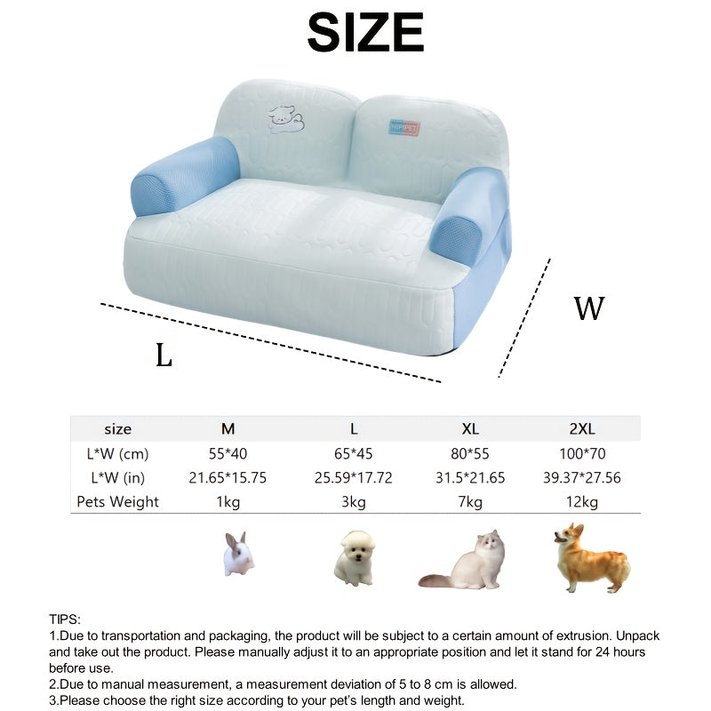 Canapé-lit rafraîchissant pour chiens/ chats